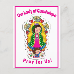 Our Lady of Guadalupe Folded Greeting Card