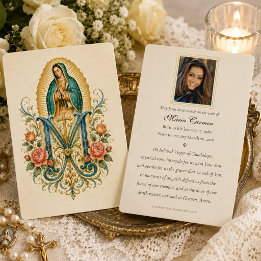 Our Lady of Guadalupe Funeral Memorial Prayer