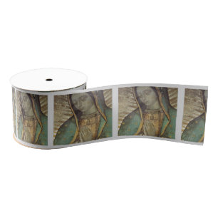 our lady of guadalupe grosgrain ribbon
