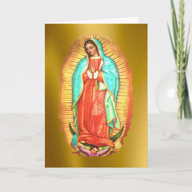Our Lady of Guadalupe Holiday Card (Front)