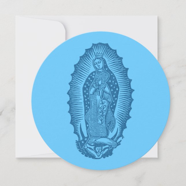 Our Lady of Guadalupe Invitation (Front)