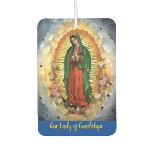Our Lady of Guadalupe & Jesus Sacred Heart Car Car Air Freshener