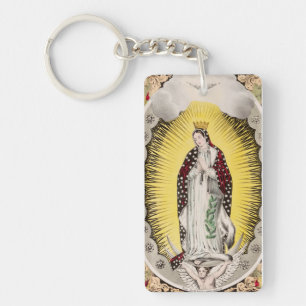 Our Lady of Guadalupe Key Ring