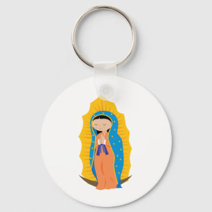 Our Lady of Guadalupe Key Ring