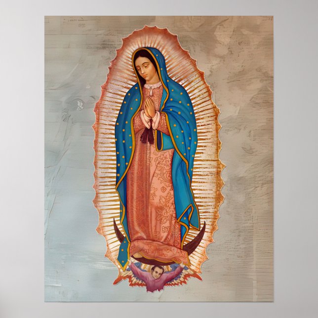 Our Lady of Guadalupe La Morenita Poster (Front)