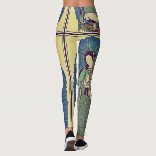 our lady of guadalupe leggings (Back)