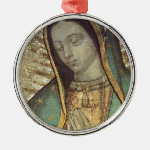 OUR LADY OF GUADALUPE METAL TREE DECORATION