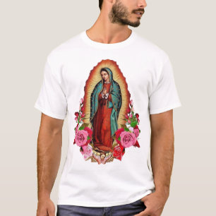 Our Lady of Guadalupe Mexican Virgin Mary Mexico T-Shirt