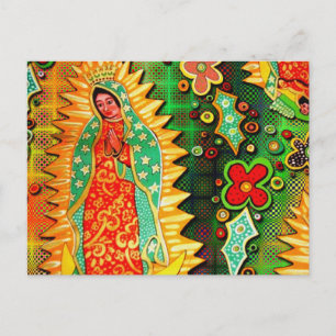 Our Lady of Guadalupe Mexico Postcard