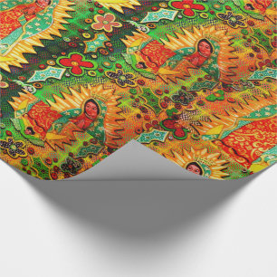 Our Lady of Guadalupe Mexico Wrapping Paper