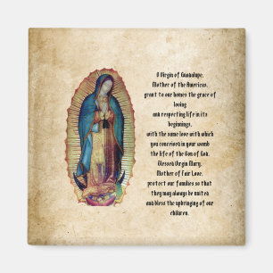 Our Lady of Guadalupe, Nuestra Señora de Guadalup Magnet
