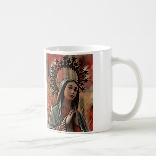 Our Lady of Guadalupe Nuestra Senora de Guadalupe Coffee Mug (Right)