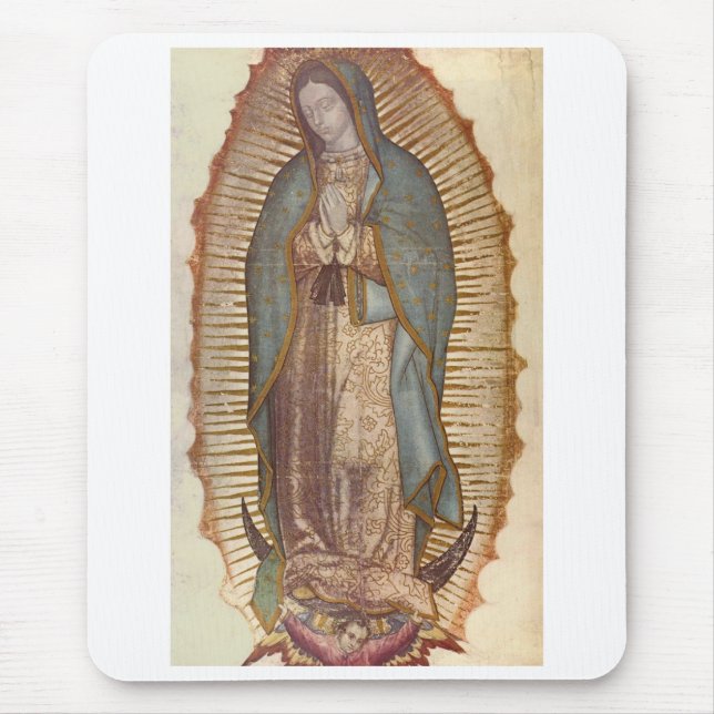Our Lady of Guadalupe (Nuestra Señora) (Virgen) Mouse Pad (Front)