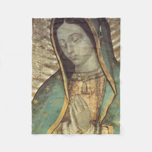 Our Lady Of Guadalupe Original Fleece Blanket (Front)
