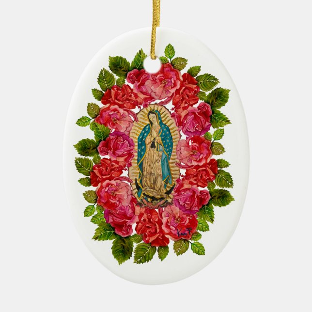 Our Lady of Guadalupe Ornament (Front)
