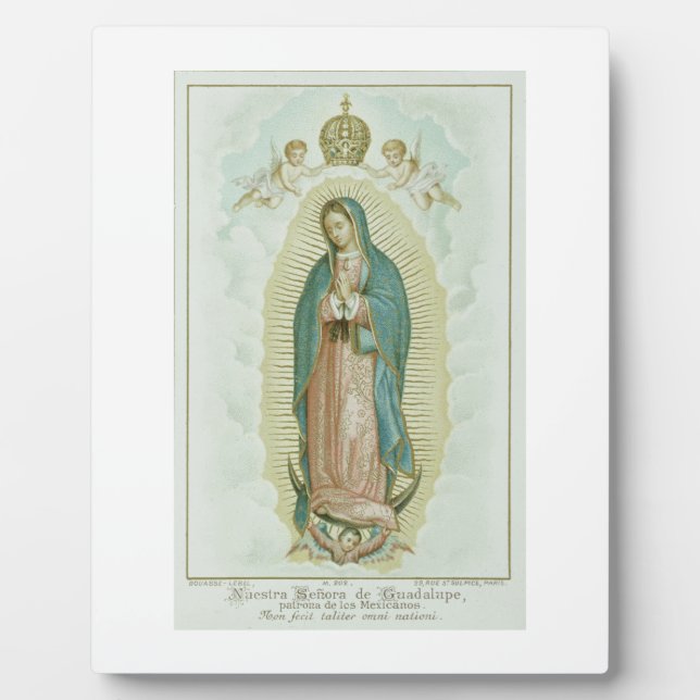 Our Lady Of Guadalupe Plaque (Front)