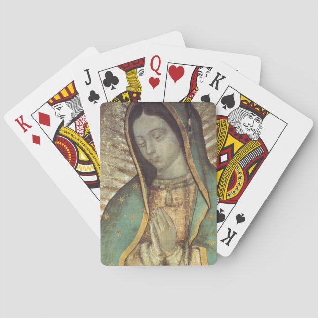 OUR LADY OF GUADALUPE PLAYING CARDS (Back)