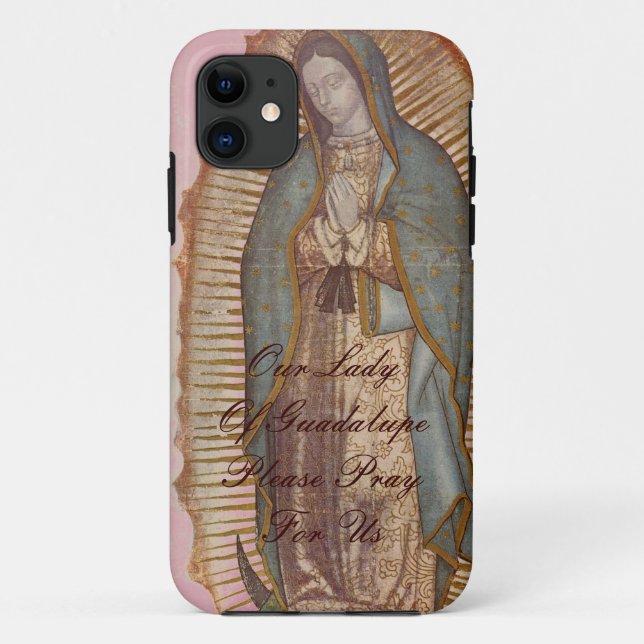 OUR LADY OF GUADALUPE PLEASE PRAY FOR US Case-Mate iPhone CASE (Back)