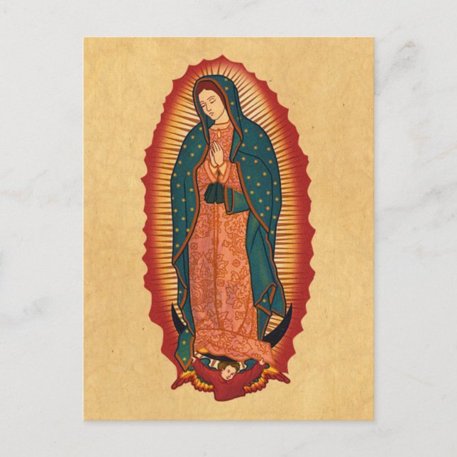 Our Lady of Guadalupe Postcard (Front)
