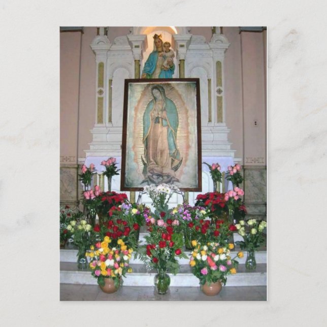 Our Lady of Guadalupe Postcard (Front)