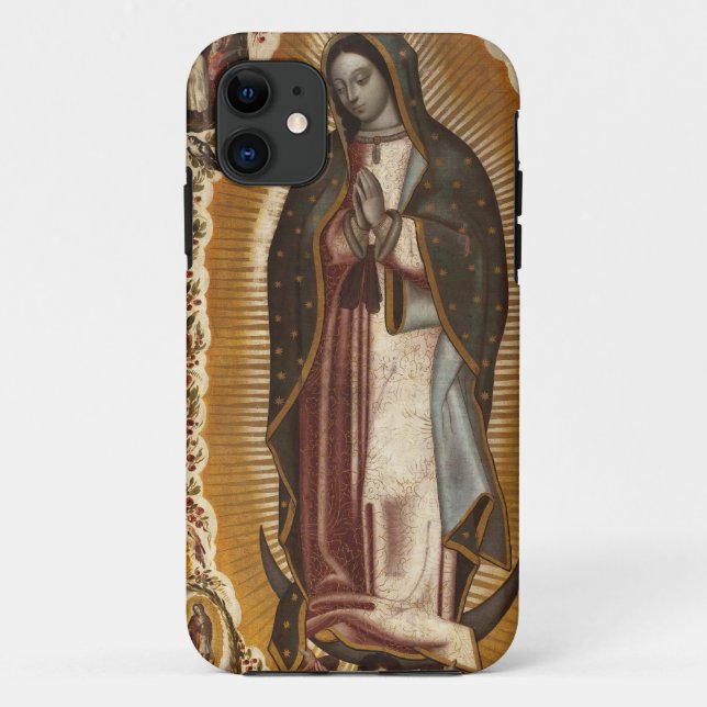 OUR LADY OF GUADALUPE PRAY FOR US ! Case-Mate iPhone CASE (Back)