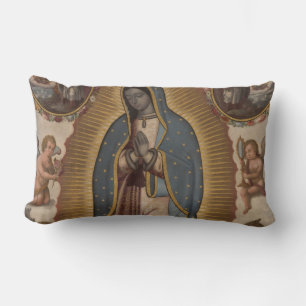OUR LADY OF GUADALUPE PRAY FOR US LUMBAR CUSHION