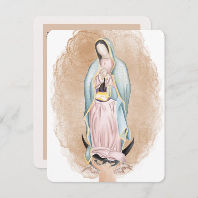 Our Lady of Guadalupe Prayer Card - 10 pack (Front/Back)
