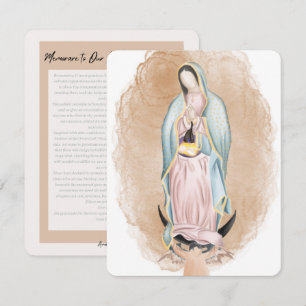 Our Lady of Guadalupe Prayer Card - 10 pack