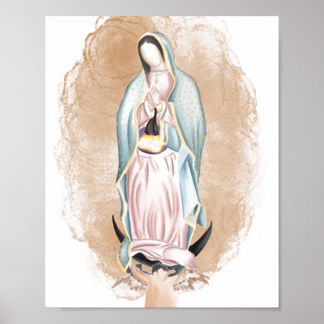 Our Lady of Guadalupe Print (Front)