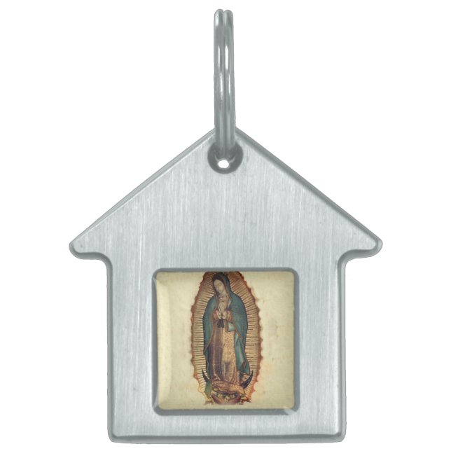 Our Lady of Guadalupe Protection Pet Tag (Front)