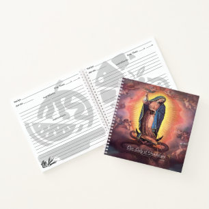 Our Lady of Guadalupe Rev12 with Memorare Notebook