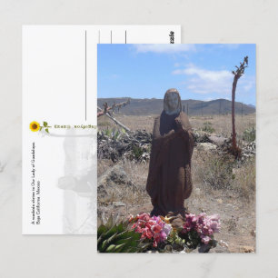 Our Lady of Guadalupe Roadside Shrine - postcard
