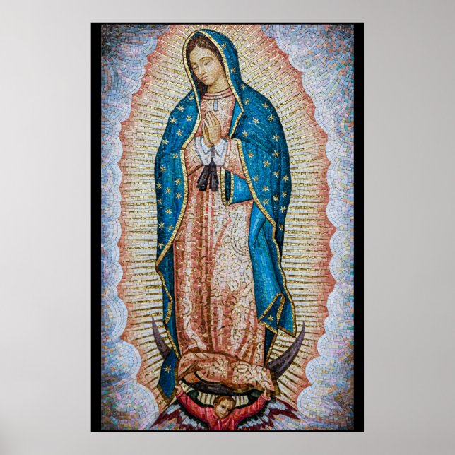 Our Lady of Guadalupe Roman Catholic Gift Poster (Front)