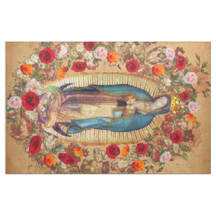 Our Lady of Guadalupe Roses 206 Fabric