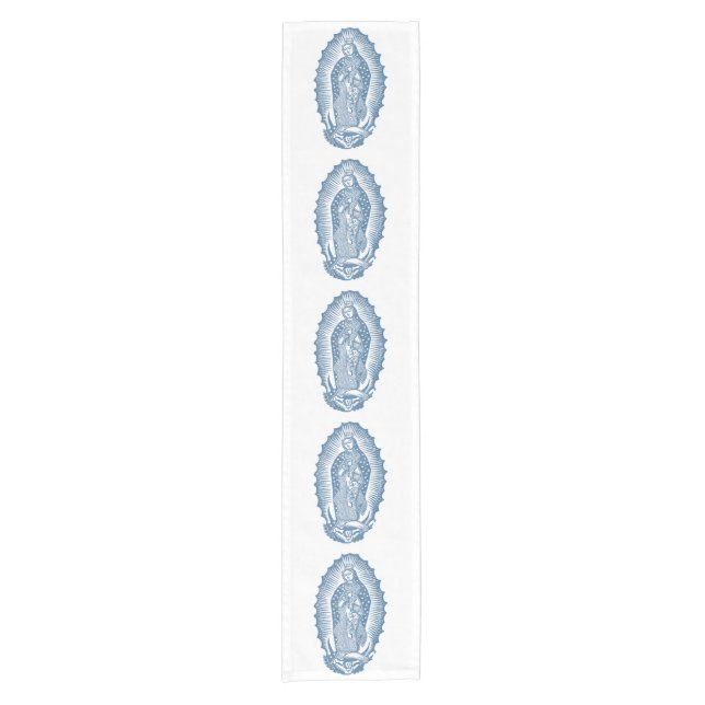 Our Lady of Guadalupe Short Table Runner (Front)