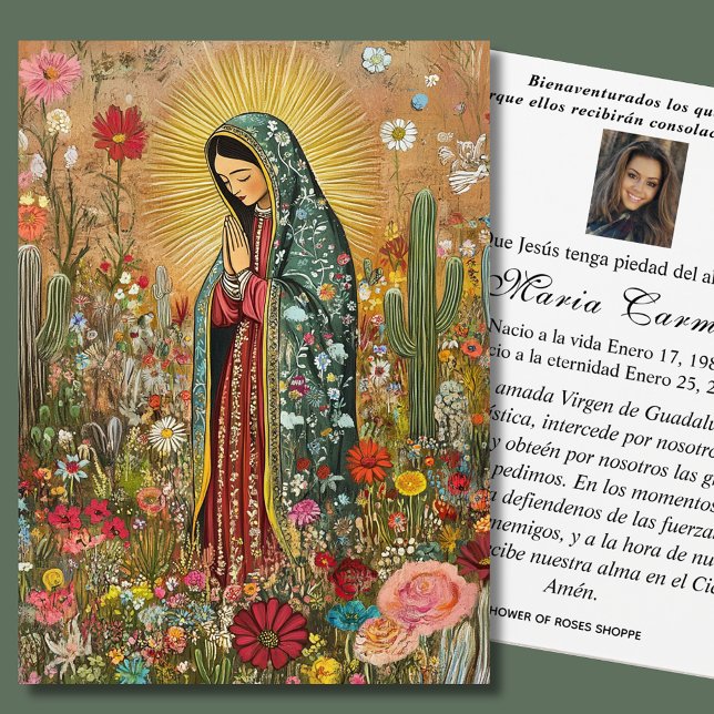 Our Lady of Guadalupe Spanish Funeral Holy Prayer (Creator Uploaded)