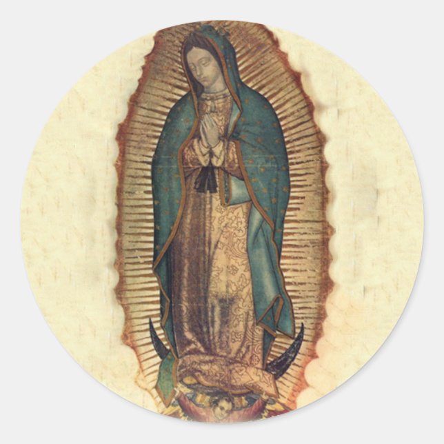 Our Lady of Guadalupe Sticker (Front)
