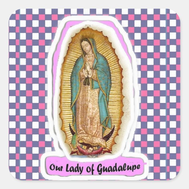 Our Lady of Guadalupe Sticker (Front)
