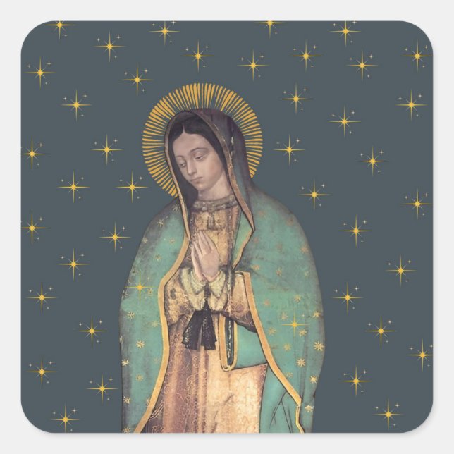 Our Lady of Guadalupe Sticker Sheets  (Front)