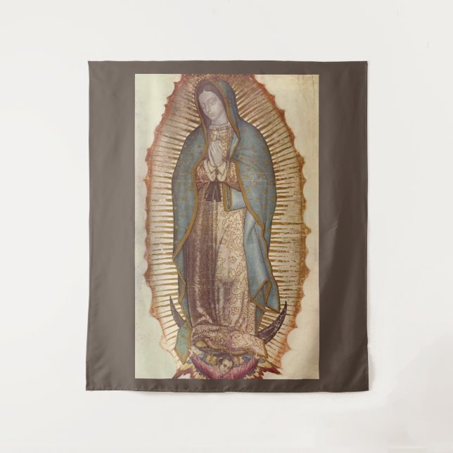 OUR LADY OF GUADALUPE  TAPESTRY (Front)