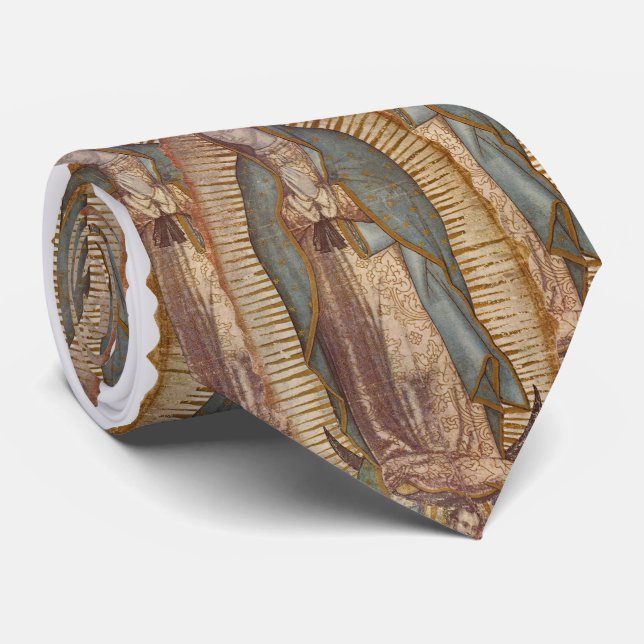 OUR LADY OF GUADALUPE TIE (Rolled)