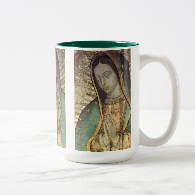 OUR LADY OF GUADALUPE Two-Tone COFFEE MUG (Right)