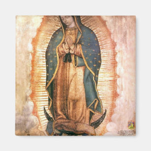Our Lady Of Guadalupe Vintage Magnet