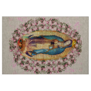 Our Lady of Guadalupe Virgin Mary 203 Fabric