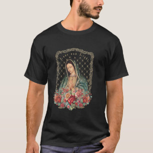 Our Lady of Guadalupe Virgin Mary Catholic Saint T T-Shirt