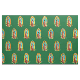 Our Lady of Guadalupe Virgin Mary Zarape Catholic Fabric