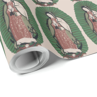 our lady of guadalupe wrapping paper