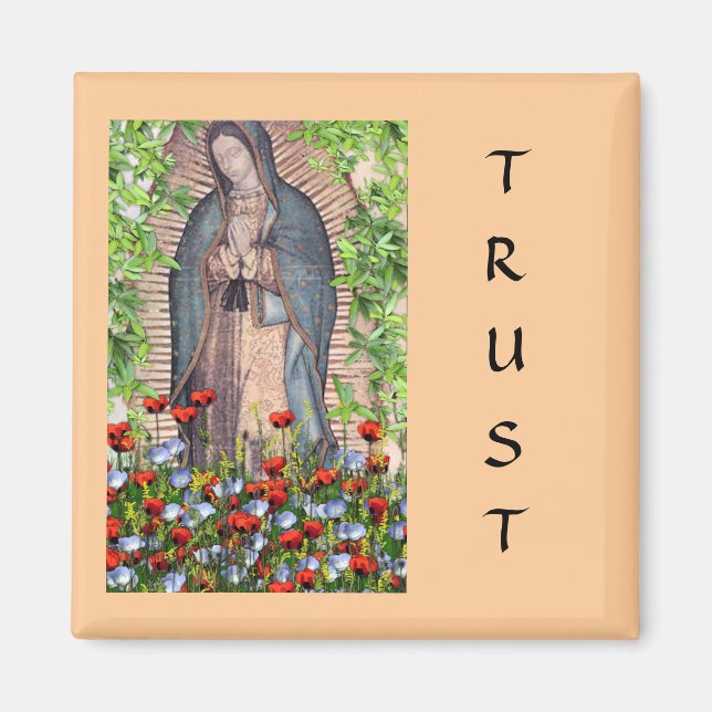 Our Lady of Guadelupe Magnet (Front)
