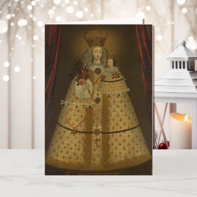 Our Lady of Guapulo Stamp Coordinate Card (Creator Uploaded)