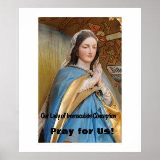 Our Lady of Immaculate Conception  Poster